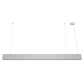 LED lustra uz troses LED/55W/230V 3000/4000/6500K 120 cm balta